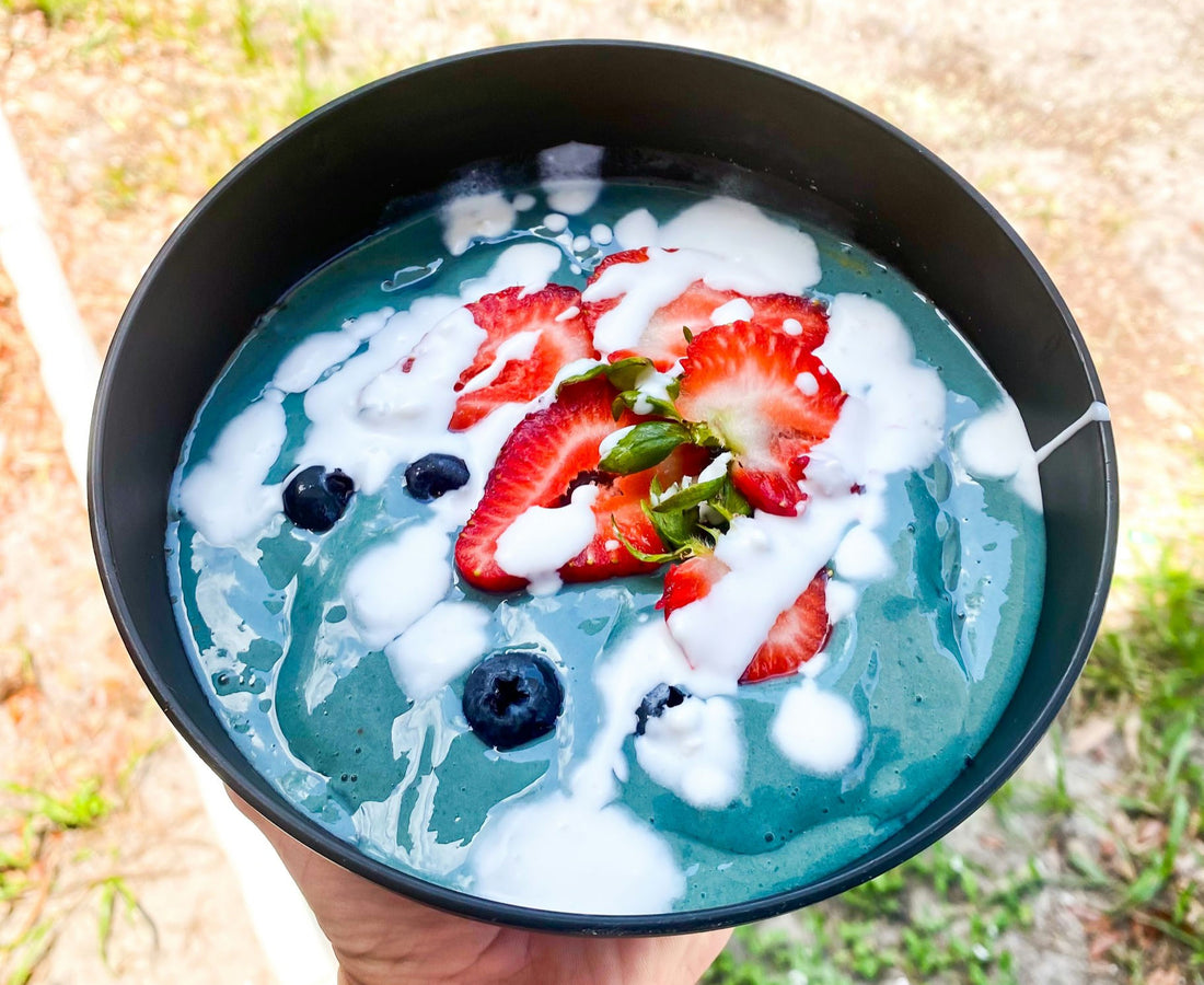 Red, White and Blue Energy Smoothie Bowl